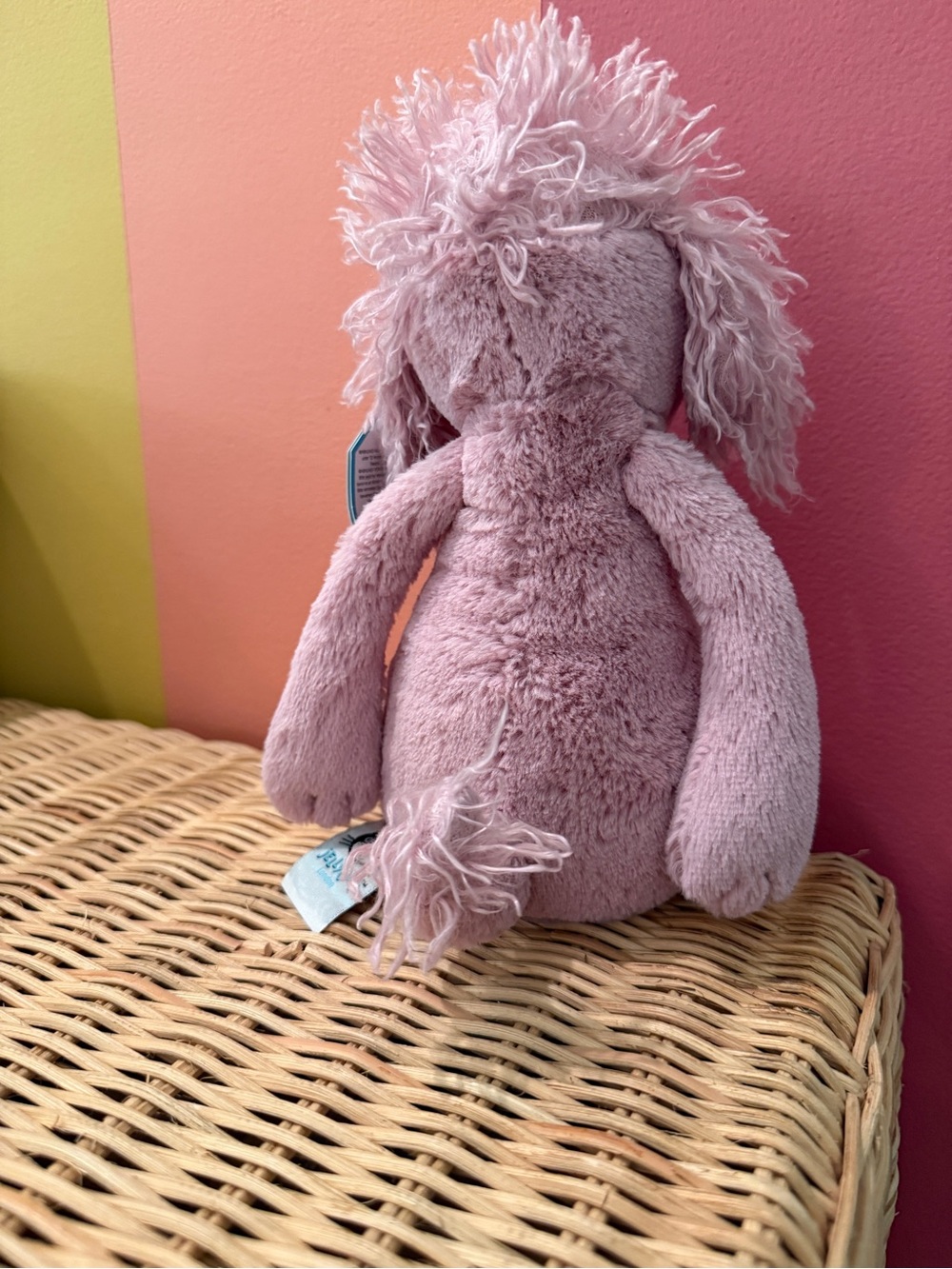 Jellycat Medium Bashful Poodle, Plush - Picture 2 of 4